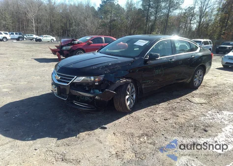 2017 Chevrolet Impala 1Lt из США, поврежденный, VIN 2G1105S38H9178323